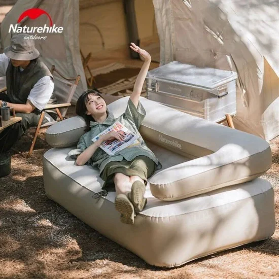 Naturehike SF01 Multifunctional inflatable Double Sofa -Summer Sand(165*95*65)